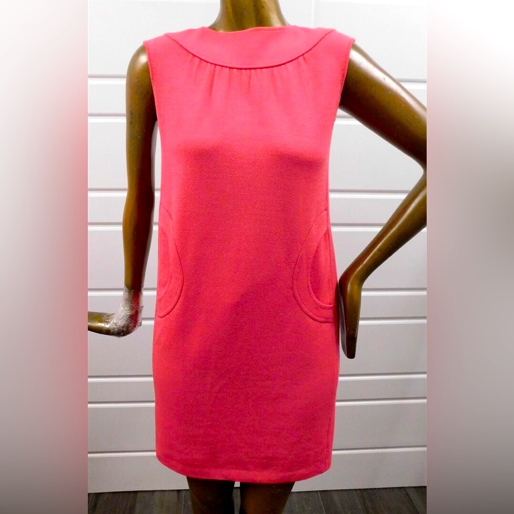 St John Collection Pink Santana Knit Dress